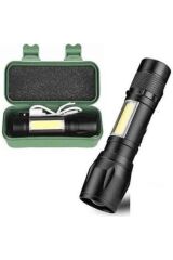 Panther PT-4060 LED Şarjlı Metal El Feneri