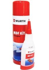 Würth MDF Kit Aktivatörlü Hızlı Yapıştırıcı (100 gr Yapıştırıcı + 400 ml / 500 ml Aktivatör)