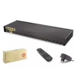 Hadron HDX1379 16 Port HDMI KVM Switch 4K Ultra HD Uzaktan Kumandalı