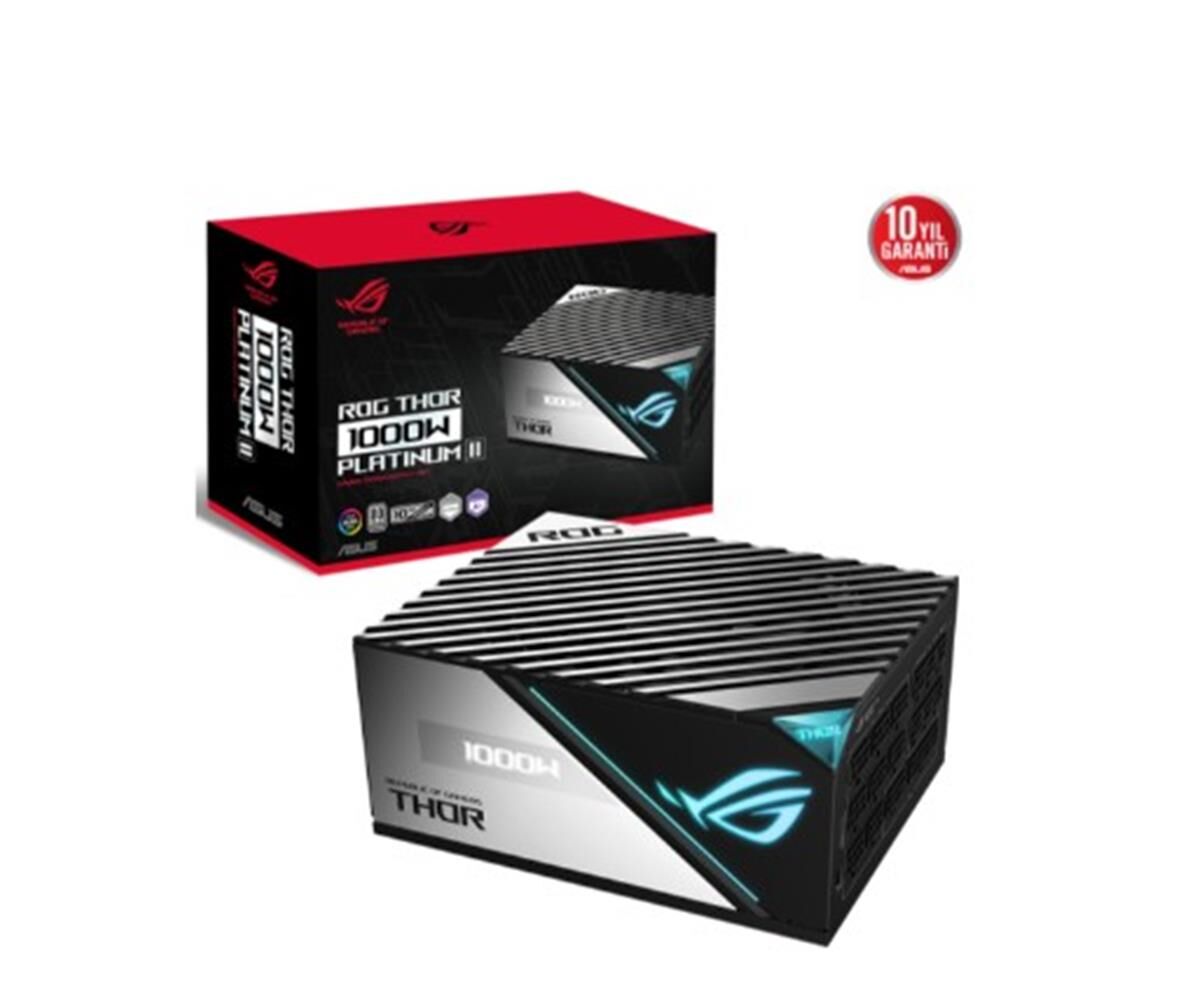 ASUS ROG Thor 1000W Platinum II 80+ Platinum Tam Modüler OLED Ekranlı Güç Kaynağı