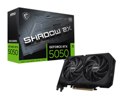 8 GB MSI RTX 5050 SHADOW 2X OC GDDR6 128B DX12 PCIE 5.0 X16 (3XDP 1XHDMI)