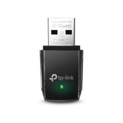 TP‑LINK Archer T3U AC1300 Dual‑Band USB 3.0 Kablosuz Adaptör – 867 Mbps (5 GHz) + 400 Mbps (2.4 GHz), MU‑MIMO, Mini Tasarım, Windows/macOS Uyumluluk