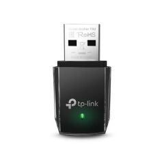 TP‑LINK Archer T3U AC1300 Dual‑Band USB 3.0 Kablosuz Adaptör – 867 Mbps (5 GHz) + 400 Mbps (2.4 GHz), MU‑MIMO, Mini Tasarım, Windows/macOS Uyumluluk