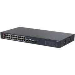 Dahua DH-CS4226-24ET-240 26-Port (24xFE PoE + 2xCombo Gigabit) Yönetilemez Cloud Switch