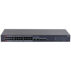 Dahua DH-CS4226-24ET-240 26-Port (24xFE PoE + 2xCombo Gigabit) Yönetilemez Cloud Switch