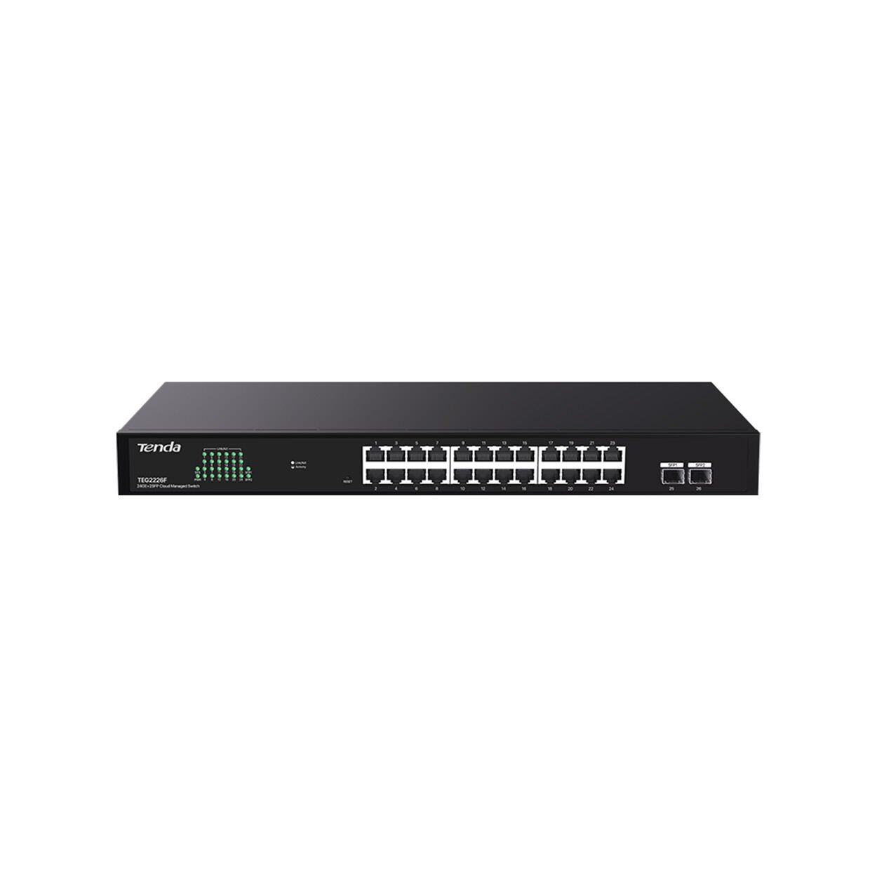 TENDA TEG2226F 24GE Port, 2x SFP Bulut Yönetilebilir Switch