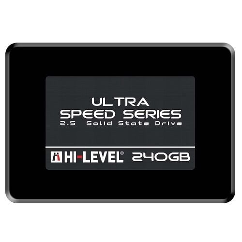 HI‑LEVEL HLV‑SSD30ULT/240G 240 GB 2,5″ SATA III SSD – 550 MB/s Okuma • 530 MB/s Yazma • 7 mm İnce • 3 Yıl Garanti