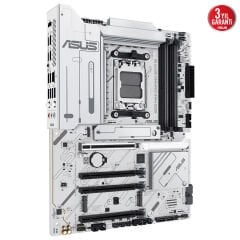 ASUS X870 MAX GAMING WIFI 7 AM5 DDR5 AMD Ryzen USB4 5x M.2 HDMI 2xDP 2.5G LAN Beyaz ATX Anakart