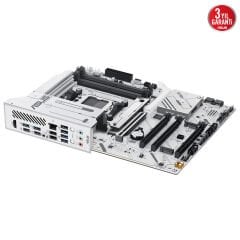 ASUS X870 MAX GAMING WIFI 7 AM5 DDR5 AMD Ryzen USB4 5x M.2 HDMI 2xDP 2.5G LAN Beyaz ATX Anakart