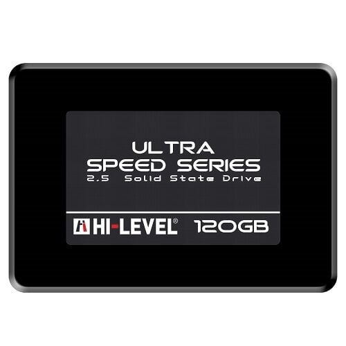HI‑LEVEL SSD30ULT/120G 120 GB 2,5″ SATA III Ultra Series 550 MB/s Okuma – 530 MB/s Yazma 7 mm İnce Siyah SSD