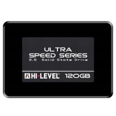 HI‑LEVEL SSD30ULT/120G 120 GB 2,5″ SATA III Ultra Series 550 MB/s Okuma – 530 MB/s Yazma 7 mm İnce Siyah SSD