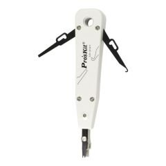 Pro'sKit CP-3141 Krone Tipi (LSA-Plus) Darbeli Kablo Çakma Aleti - Kep Kep (175mm)