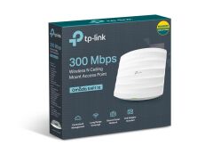 TP-Link Omada EAP110 N300 Wireless 2.4GHz 300Mbps İç Ortam Tavan Tipi Access Point (Pasif PoE Destekli)