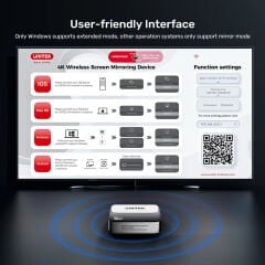 UNITEK 4K KABLOSUZ GÖRÜNTÜ AKTARICI (V1162B)