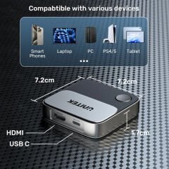 UNITEK 4K KABLOSUZ GÖRÜNTÜ AKTARICI (V1162B)