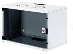 Lande LN-STB07U5440LG 7U 540x400 Ön Tek Cam Kapak Duvar Tip Boş Demonte Kabinet