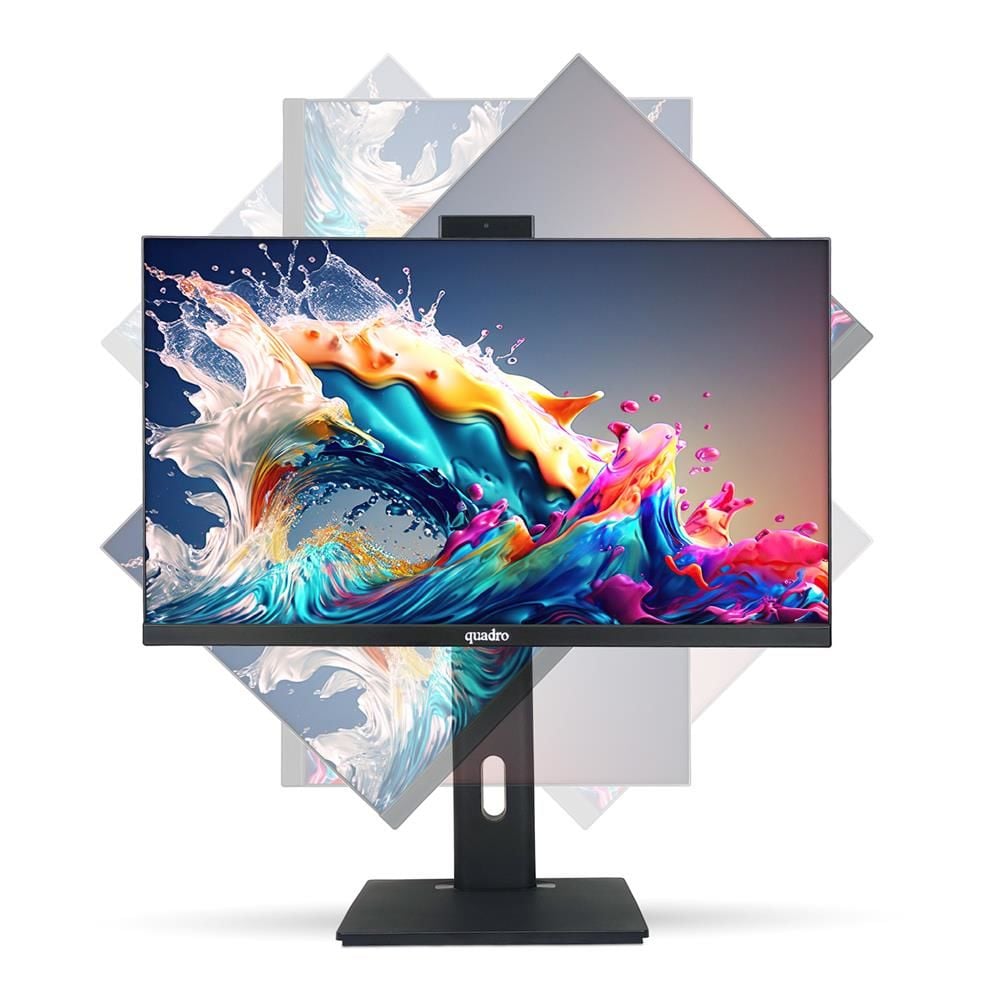 Quadro Expanse AI B224 25850 23.8'' IPS i5-12450H 8GB 512GB NVMe SSD FreeDOS All In One Bilgisayar (OB VGA, Parmak İzi Okuyucu)