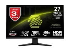 Msi 27'' Mag 274CQF 2560X1440(WQHD) Curve 1500R Rapıd Va 180HZ 0.5ms Adaptıve-Sync Gamıng Monitör