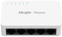Ruijie Reyee RG-ES05G-L 5 Port Gigabit (10/100/1000 Mbps) Yönetilmeyen Tak Çalıştır Ethernet Switch Plastik Kasa