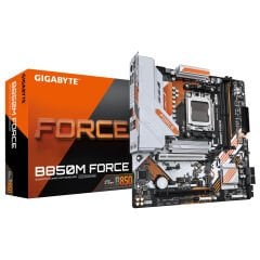 Gigabyte B850M FORCE WIFI AMD B850 Soket AM5 DDR5 8000MHz(OC) 2x M.2 HDMI DP mATX Anakart