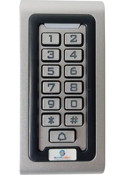 SARKEY SR-200 MF-W Metal Kasa, Dış Ortam (IP68),Stand-Alone,Şifreli,Mifare