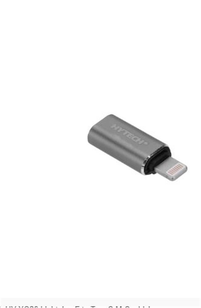 Hytech HY-XO29 Lightning (Dişi) to Type-C (Erkek) Şarj ve Veri Aktarım Çevirici Adaptör