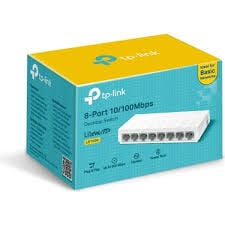 TP-LINK LS1008 8PORT 10/100 YÖNETİLEMEZ SWITCH
