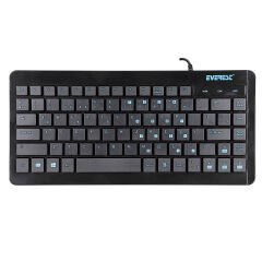 Everest KB-410 Mini Türkçe Q Siyah USB Kablolu Klavye