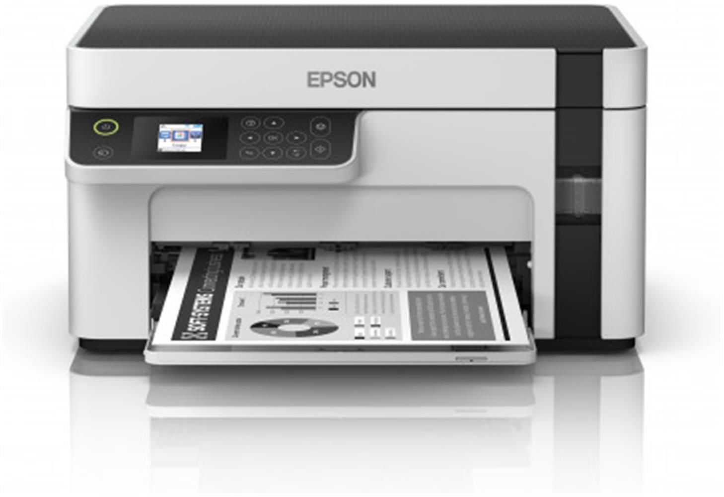 Epson M2120 MEAF EcoTank Mono Mürekkep Tanklı Yazıcı (Wi-Fi, 3-ü-1: Yazdır/Tara/Kopyala)