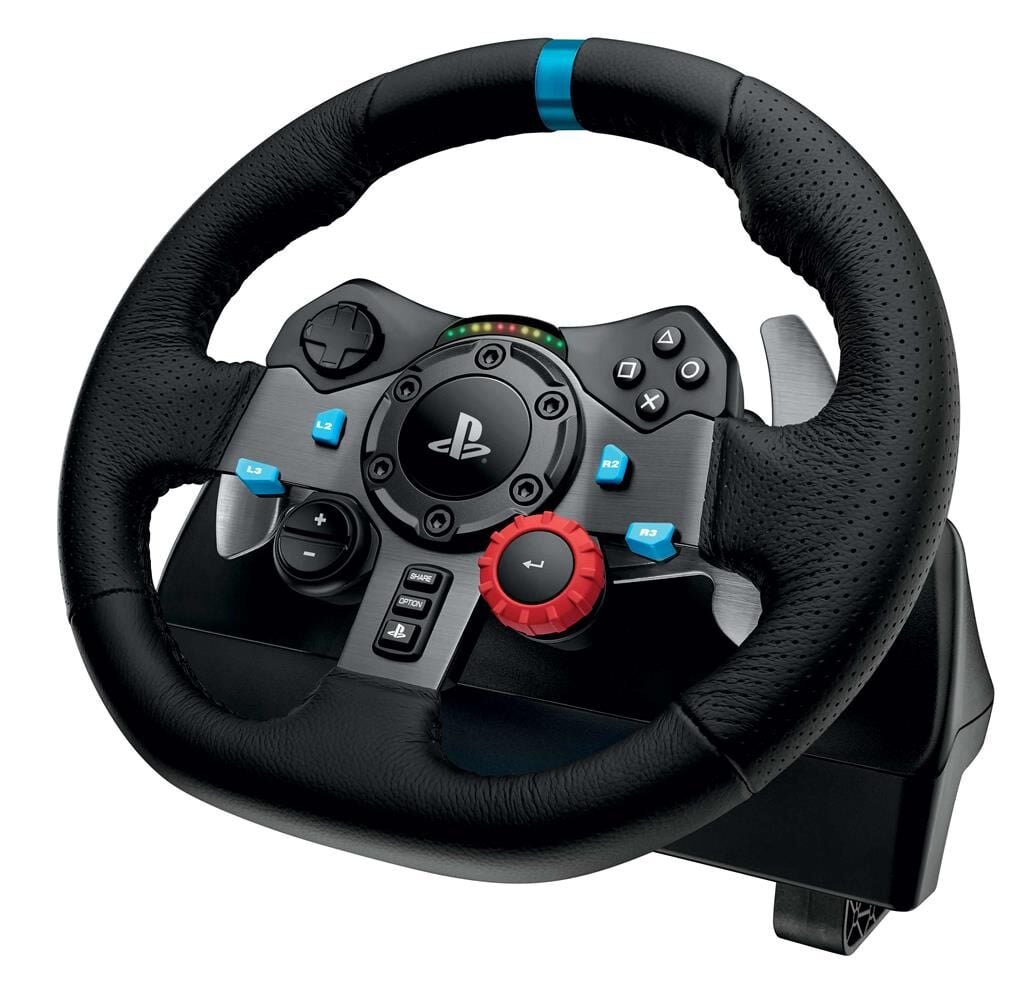 Logitech G923 Driving Force 941-000149 TrueForce Yarış Direksiyonu ve Pedal Seti