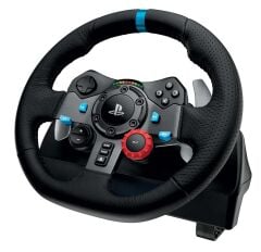 Logitech G923 Driving Force 941-000149 TrueForce Yarış Direksiyonu ve Pedal Seti