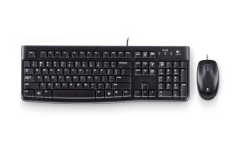 LOGITECH MK120 TR Q USB KABLOLU KLAVYE VE MOUSE SET SİYAH 920-002560