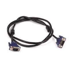 DARK DK‑CB‑VGAL150 1,5 Metre VGA (Erkek‑Erkek D‑Sub 15 Pin) Çift Ferrit Core EMI/RFI Filtreli %100 Bakır Core Kablo