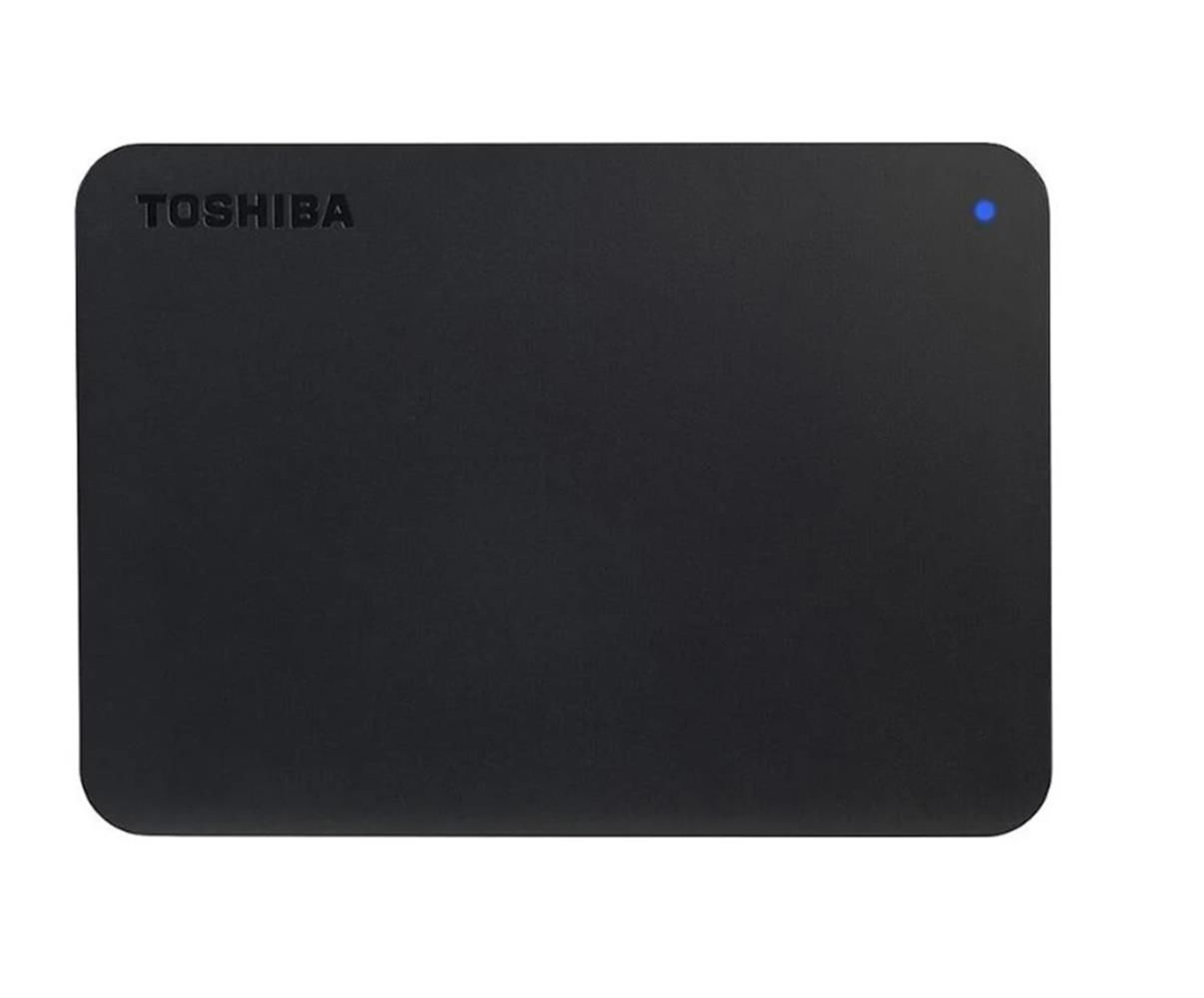 Toshiba Canvio Basic 1 TB (HDTB510EK3AA) 2.5″ USB 3.2 Gen 1 (5 Gb/s) 5400 RPM 149 g Siyah Harici HDD