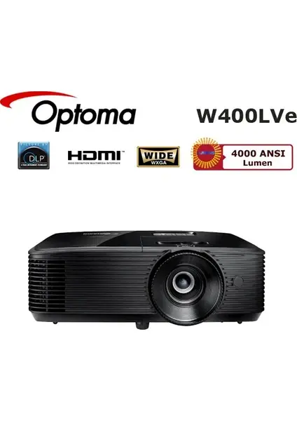 OPTOMA W400LVe 4000AL 1280x800 WXGA HDMI PROJEKSİYON
