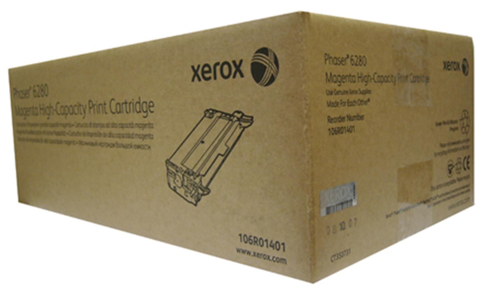 Xerox Phaser 6280 Yüksek Kapasiteli Macenta Toner Kartuşu (106R01401) 5.900 Sayfa