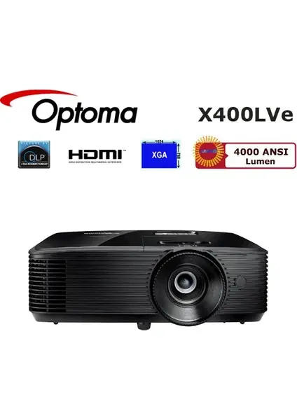 OPTOMA X400LVe 4000AL 1024x768 VGA HDMI PROJEKSİYON