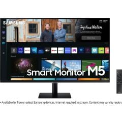 Samsung 27'' M5 27BM500EUXUF FHD 60Hz 4ms (Wi-Fi+Bt+Smart Hub) Hoparlörlü Smart Akıllı Tv Monitör