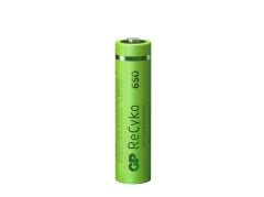 GP AAA 650 mAh Şarjlı Recharge İnce Kalem Pil 4'lü Paket GP65AAAHVC-2TLB4