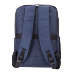 PLM Octagon 15.6'' Su Geçirmez Kumaş Notebook Sırt Çantası Lacivert