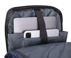 PLM Octagon 15.6'' Su Geçirmez Kumaş Notebook Sırt Çantası Lacivert