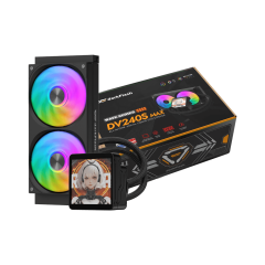 DarkFlash DV240S Max ARGB LCD 240mm Siyah Sıvı Soğutma 1851/AM5