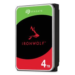 SEAGATE IRONWOLF 4 TB 5400RPM 256MB 7/24 1-8 Yuvalı Nas için