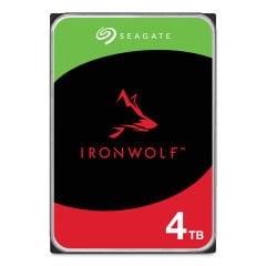 SEAGATE IRONWOLF 4 TB 5400RPM 256MB 7/24 1-8 Yuvalı Nas için
