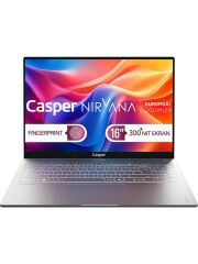 Casper Nirvana S200 Intel Core i7-13620H 16GB 1TB SSD 16'' FreeDOS Taşınabilir Bilgisayar (S200.1362-BQ00X-G-F)