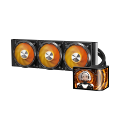 DarkFlash UV360 ARGB LCD Curved 360mm Siyah Sıvı Soğutma 1851/AM5