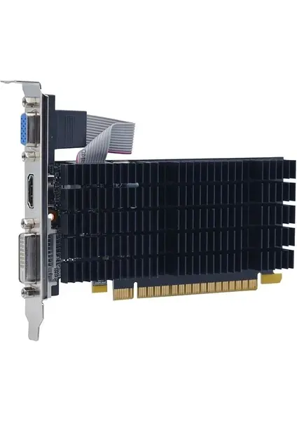 Afox Geforce Gt710 2gb Ddr3 64bit AF710-2048D3L5-V3 DVI HDMI VGA LP Single Fan Ekran Kartı