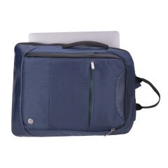 PLM Neptun 15.6'' Su Geçirmez Kumaş Notebook Sırt Çantası Lacivert
