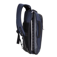 PLM Neptun 15.6'' Su Geçirmez Kumaş Notebook Sırt Çantası Lacivert