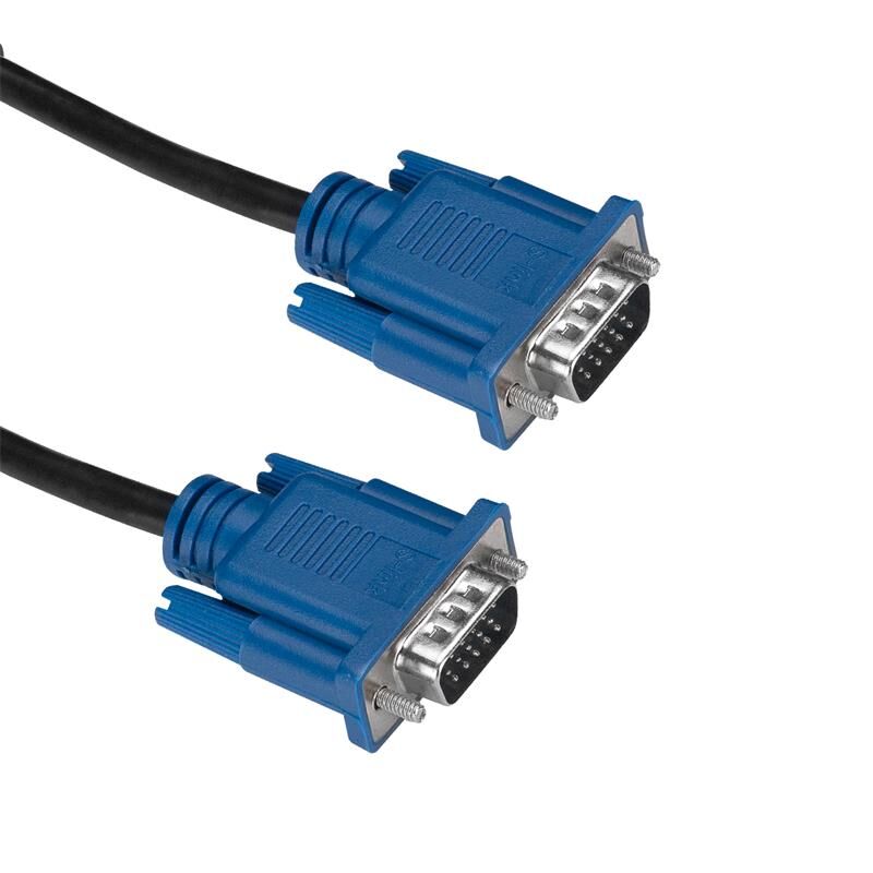 S‑LINK SL‑VGA16 1,5 Metre VGA (D‑Sub 15 pin) Erkek‑Erkek %75 Bakır Ekran Kartı ve Monitör Kablosu